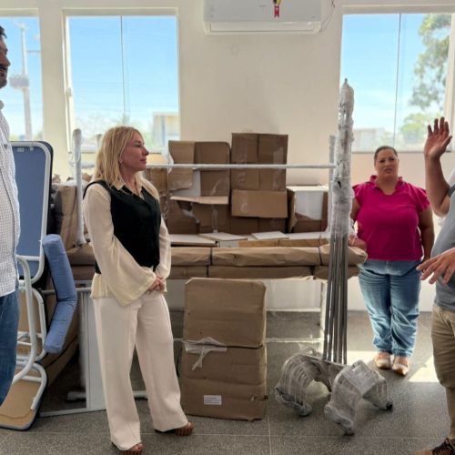 Ieda Chaves visita Cabixi e destina R$ 1,2 milhão para saúde, educação e lazer