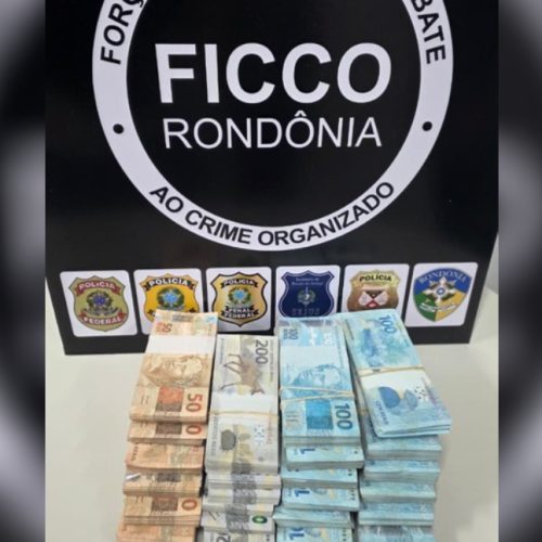 FICCO/RO prende mulher com mais de 260 mil reais em espécie por suspeita de lavagem de dinheiro