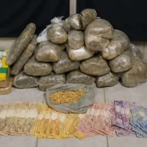 Força Integrada prende homem em flagrante com 27 quilos de drogas em Porto Velho