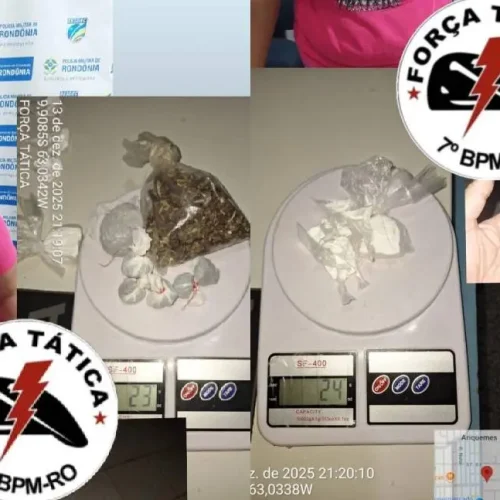 Força Tática fecha ponto de tráfico no Garimpo Bom Futuro