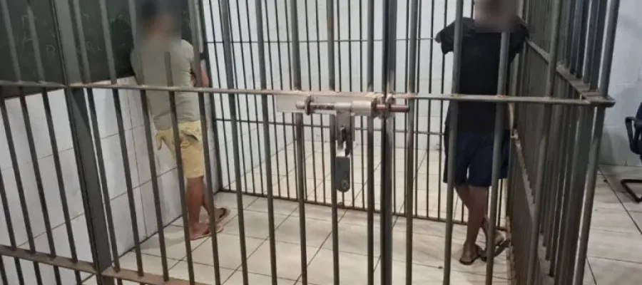 Força Tática prende dupla e apreende drogas escondidas em cano de PVC no centro de Porto Velho