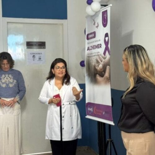 Ação de conscientização sobre a doença do Alzheimer é realizada pelo governo de RO, na Policlínica Oswaldo Cruz