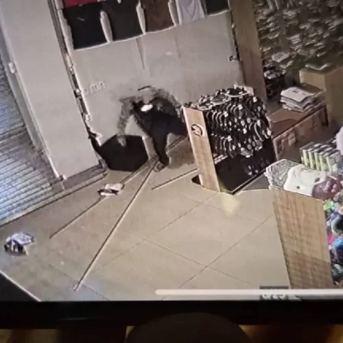 Furto em loja na Avenida Calama é registrado por câmeras