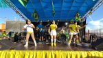 Artistas locais deram o tom da festa na Rua do Hexa
