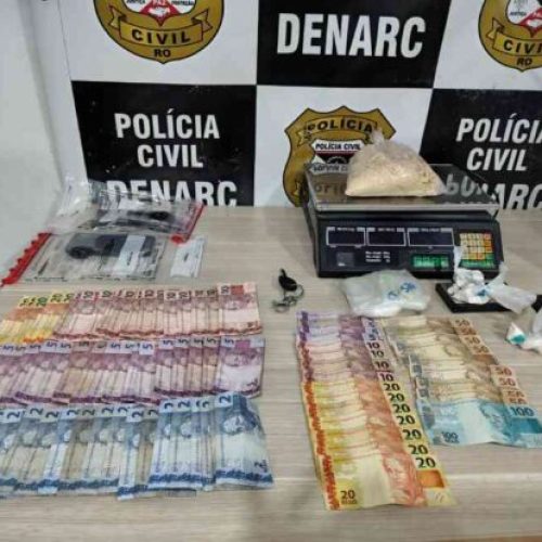 DENARC prende “Gaivota” pela quarta vez e apreende drogas na zona sul de Porto Velho