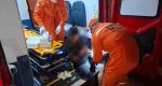 Homem é atacado com golpes de machado e socorrido pelo Corpo de Bombeiros