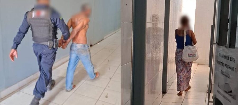 Homem é preso após agredir companheira e mãe fugir com bebê em Porto Velho