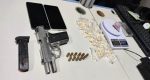 Homem é preso com arma e dezenas de porções de drogas após patrulhamento no Residencial Orgulho do Madeira