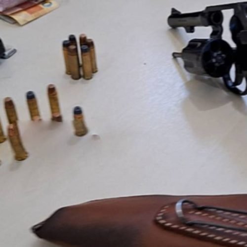 Homem é preso com revólver e 20 munições em zona rural de Ji-Paraná