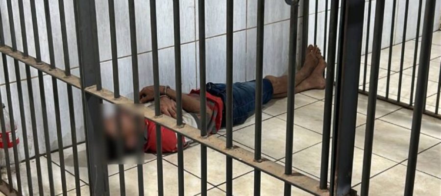 Homem é preso em flagrante acusado de matar idosa e enterrar corpo em cova rasa na Zona Leste de Porto Velho