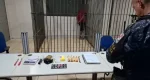Homem é preso pela Força Tática com drogas e material do tráfico no bairro Planalto