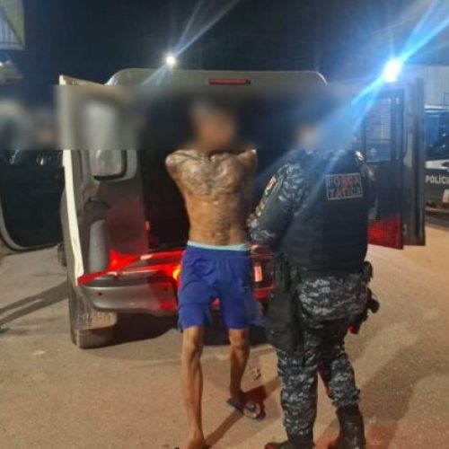Homem é preso pela Força Tática com grande quantidade de drogas e dinheiro em Porto Velho