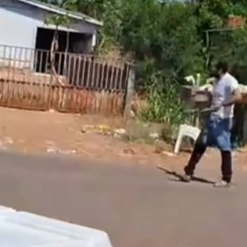 Homem em surto ataca bombeiros e polícia em Ouro Preto
