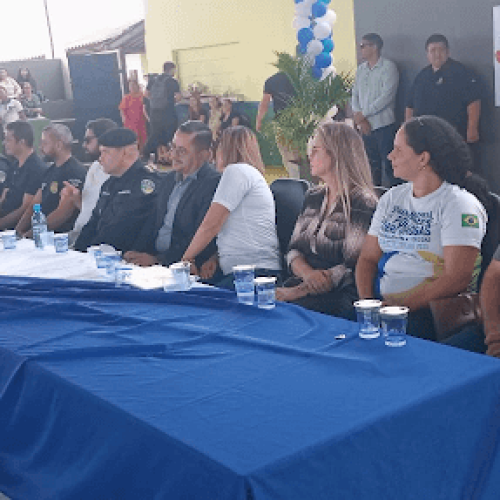 Formatura do PROERD no Distrito de União Bandeirantes