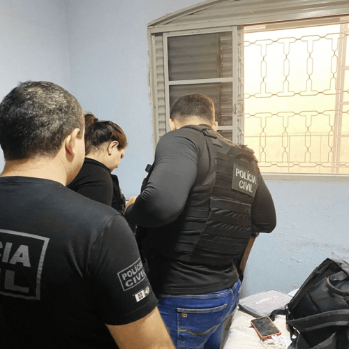 Polícia Civil realiza operação para combater escravização virtual de adolescentes