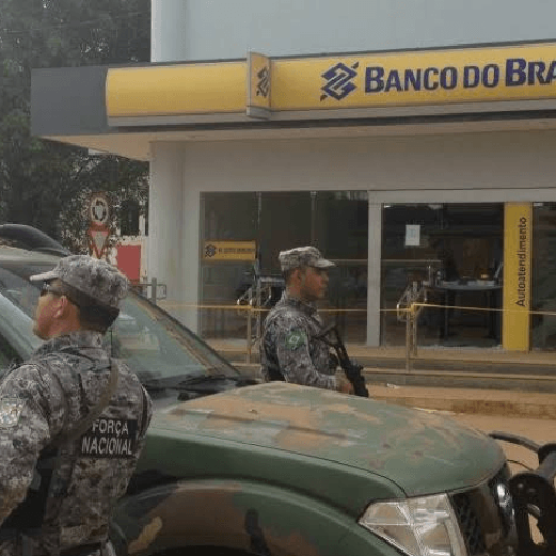 Criminosos invadem agência bancária em Machadinho d’Oeste