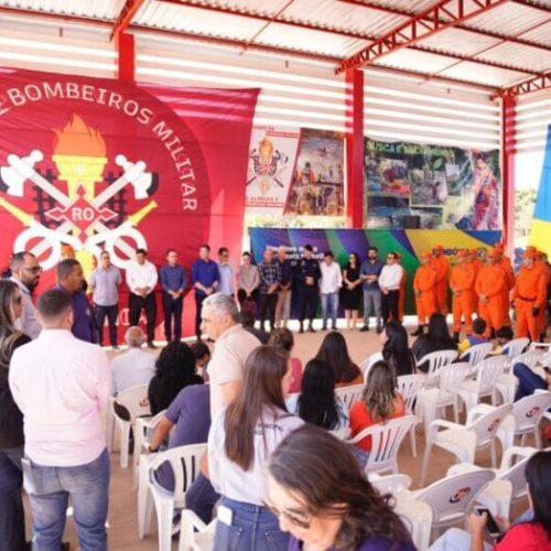 Quartel do Corpo de Bombeiros inaugurado pelo governo de RO diminui tempo de resposta nos atendimentos em Colorado do Oeste