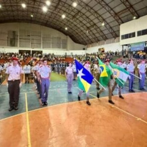 Abertura do Joer 2025 em Cacoal destaca o papel do esporte na formação estudantil