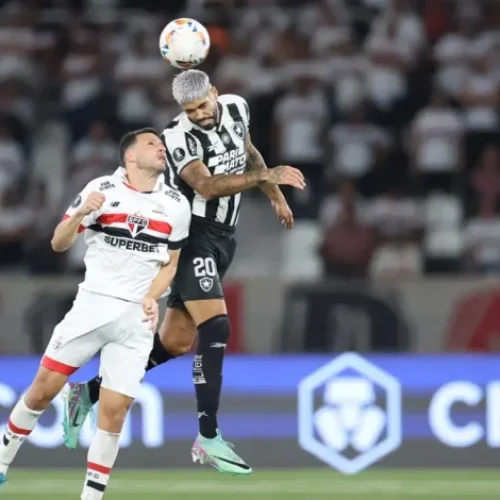 São Paulo e Botafogo jogam por vaga na semifinal da Libertadores