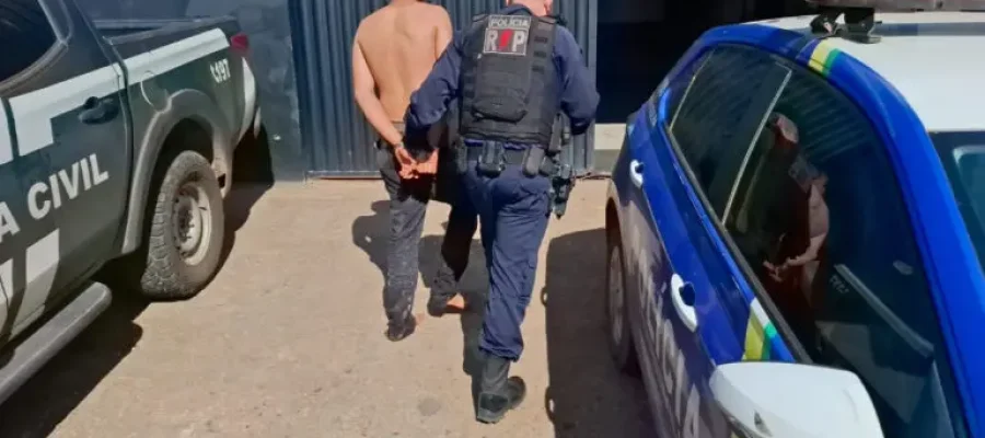 Jovem de 18 anos é preso por agredir companheira na zona Leste