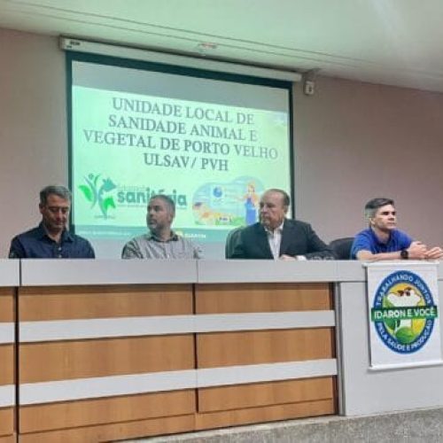 Projeto de formação continuada em defesa agropecuária é iniciado para acadêmicos, em Porto Velho