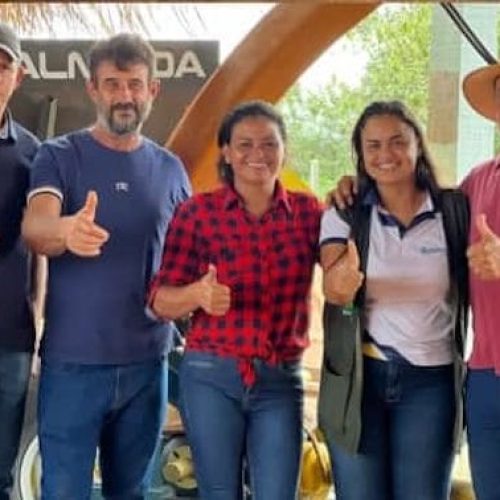 Produtores da Linha do Pavão recebem insumos e equipamentos para fomentar a produção rural