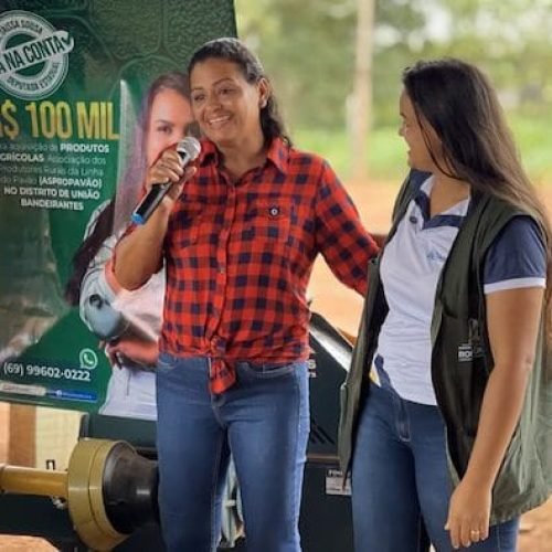 Vice da Asprolpavão, Marta Oliveira, destaca importância de incentivos para a produção rural