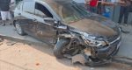 Motorista de Onix é preso suspeito de embriaguez após acidente que causou destruição em Porto Velho