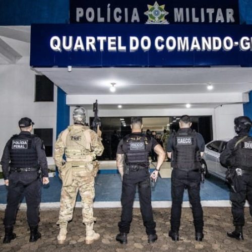 MPRO e forças de segurança deflagram a Operação Audácia 5 em três cidades e presídios de Rondônia e Mato Grosso do Sul