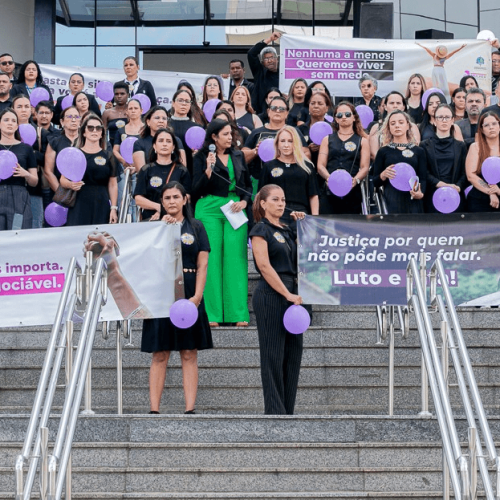 Alero promove ato “Por todas que não voltaram” em protesto contra o feminicídio