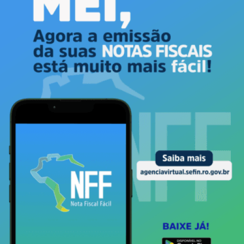 Aplicativo Nota Fiscal Fácil passa a atender também os Microempreendedores Individuais em Rondônia