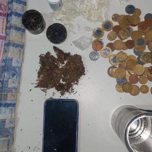 Operação Policial resulta em prisão por tráfico de drogas no bairro Teixeirão