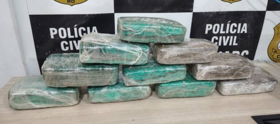 Operação Protetor das Fronteiras apreende 10 kg de Skunk e desarticula esquema ligado a facção em Porto Velho