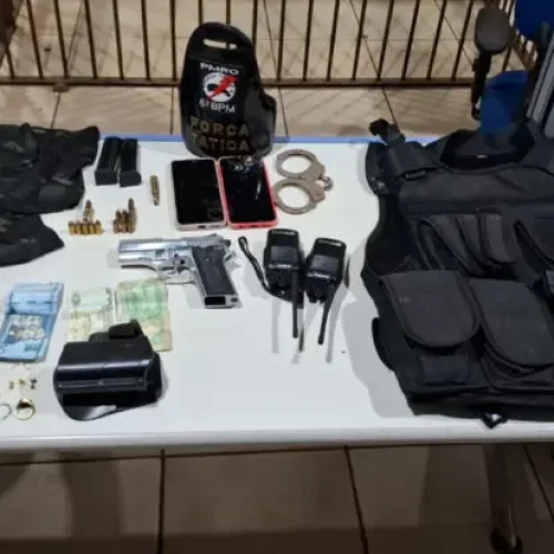 Operação Sufocare prende integrante do CV com arma roubada e munições em Porto Velho