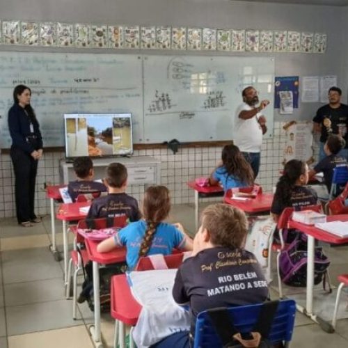 Tratamento de água é tema de projeto desenvolvido por estudantes em Machadinho d’Oeste