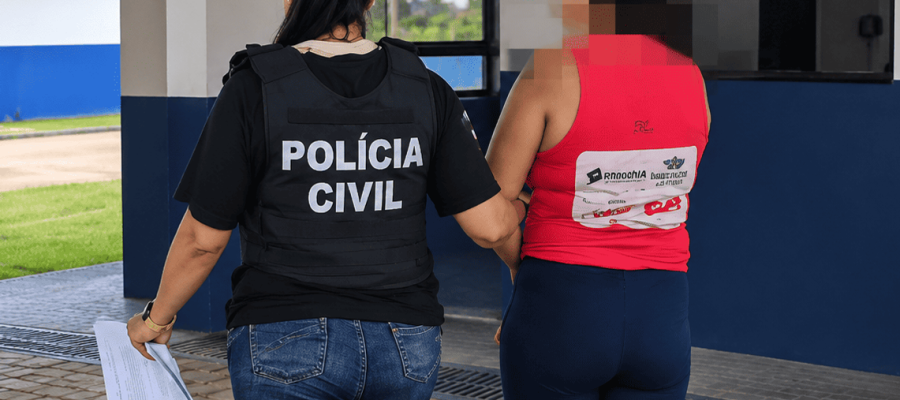 Polícia Civil prende mulher acusada de atrapalhar investigações de crimes contra menores em Porto Velho