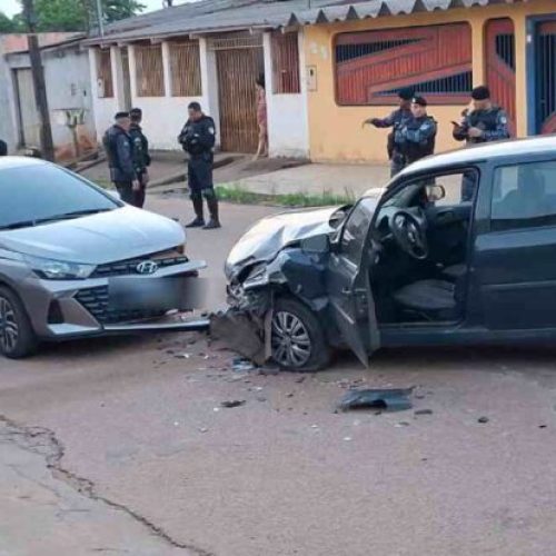 Perseguição termina com dois suspeitos baleados na zona sul de Porto Velho