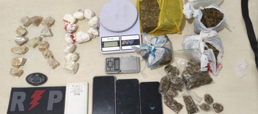 Polícia Militar apreende drogas e detém suspeita no Setor 06 em Jaru (RO)