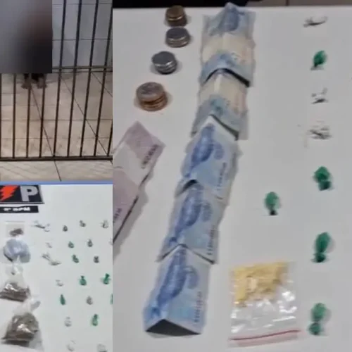 Polícia Militar prende traficante conhecido como “Chiclete” no Mariana