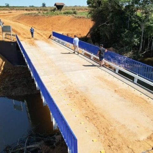 Nova ponte sobre o Rio São João impulsiona setor produtivo em Theobroma e região