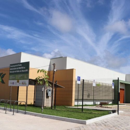 Inauguração do novo prédio da Emater-RO acontece nesta quinta-feira, 20, em Rolim de Moura