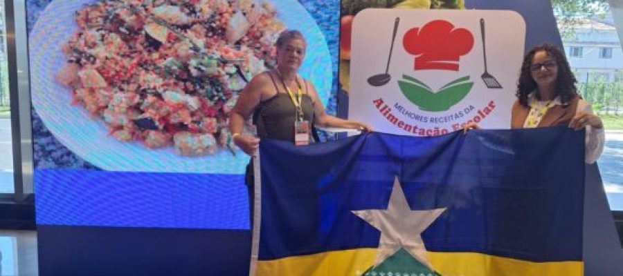 ALIMENTAÇÃO ESCOLAR: representantes da Rede Estadual de Ensino são destaques em premiação nacional