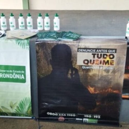 Governo de RO intensifica ações de conscientização ambiental para combater queimadas e proteger recursos hídricos