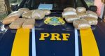 PRF apreende drogas transportadas em motocicleta na BR-364 em Porto Velho