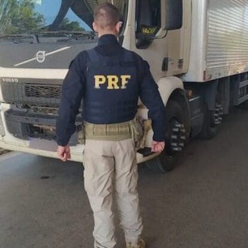 Polícia Rodoviária Federal recupera caminhão adulterado em Ji-Paraná