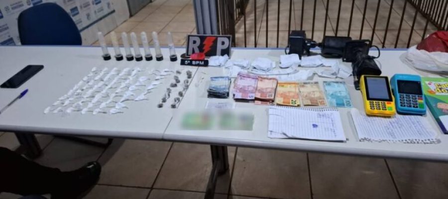 Mulher é presa após tentar esconder drogas em poço durante fuga de suspeito em Porto Velho