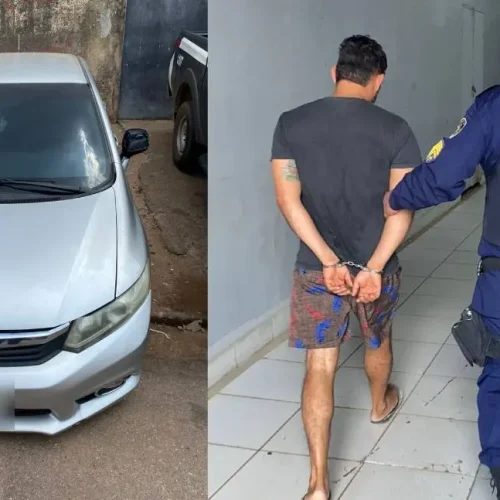 Proprietário de frutaria é preso com carro usado em furtos