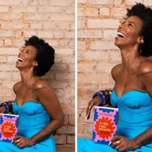 Rita Batista revela seu primeiro livro e agenda de lançamento