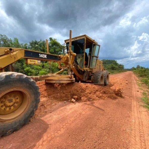 Manutenção e recuperação da RO-135 entre os distritos de Porto Rolim do Guaporé e Izidolândia são concluídas