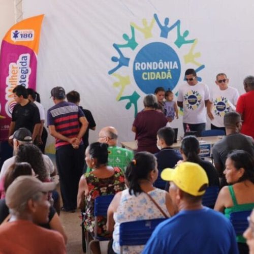 Rondônia Cidadã atende neste fim de semana os moradores do garimpo Bom Futuro, em Ariquemes